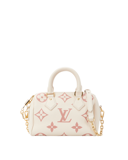 Speedy 20 Bandouliere, Leather, Beige, NFC,DB/S/L/K/RCT, 3*